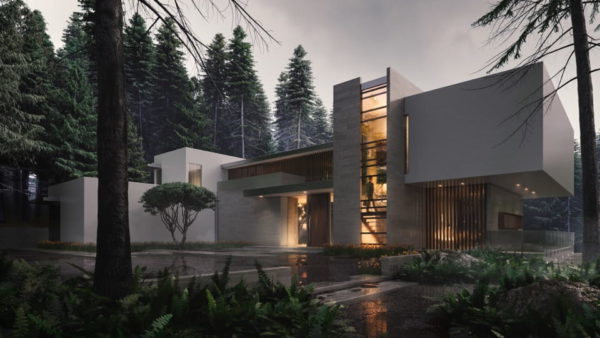 fasad rumah klasik modern mewah