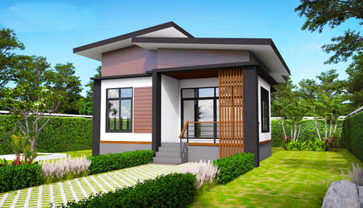 fasad rumah type 36 1 lantai